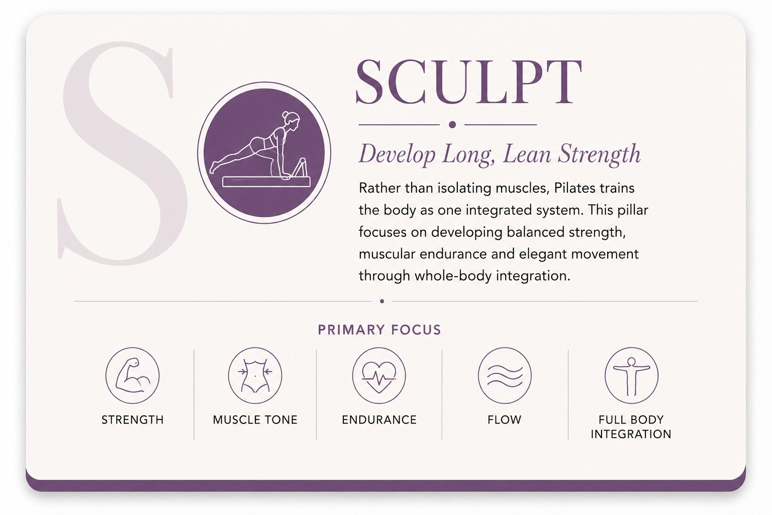 Functional strength training and full body muscle toning workout at Essenzaa Pilates